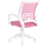 Офисное кресло с основанием из белого пластика Desk chairs Pink варинант исполнения - 5 | Loft Concept в Твери