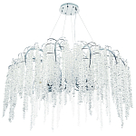 Люстра с хрустальными подвесками Bunch of Crystal Berries Silver Chandelier 12 варинант исполнения - 1 | Loft Concept в Твери