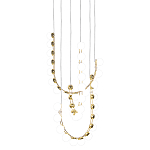 Люстра подвесная светодиодная с круглыми плафонами белого цвета PEARLS Suspension 39  варинант исполнения - 3 | Loft Concept в Твери