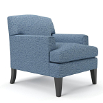 Мебельная ткань Шенилл голубой цвет 138 см T4-26 варинант исполнения - 3 | Loft Concept в Твери