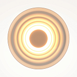 Бра круглое Soft Halo белый варинант исполнения - 2 | Loft Concept в Твери