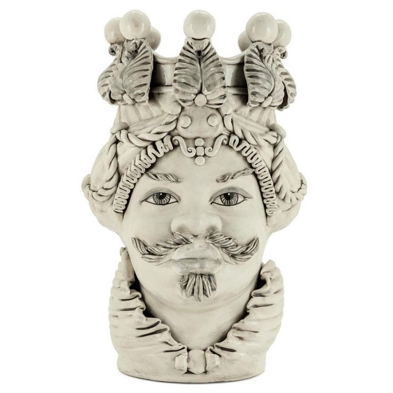Ваза Vase Moro Man Neutral Big Бежевый Ваза Vase Moro Man Neutral Big Бежевый в Твери | Loft Concept