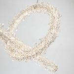 Подвесной линейный светильник Gilbertine Crystals Linear Hanging Lamp варинант исполнения - 5 | Loft Concept в Твери