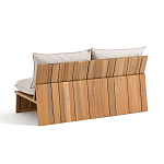 Двухместный диван для сада Acacia варинант исполнения - 4 | Loft Concept в Твери