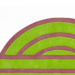 Дизайнерский ковер зеленый Poltronova Sofo Verosa Rug варинант исполнения - 5 | Loft Concept в Твери