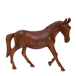 Статуэтка из дерева суар дикая лошадь Wild Horses варинант исполнения - 2 | Loft Concept в Твери