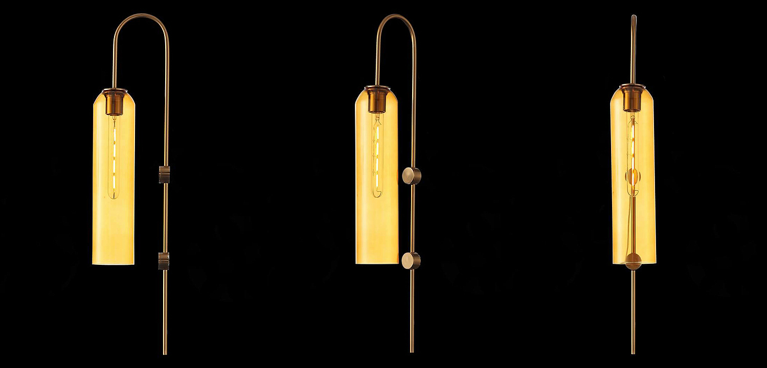 Бра ARTICOLO float Wall Sconce Amber Бра ARTICOLO float Wall Sconce Amber - Loft-Concept в Твери