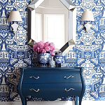 Зеркало настенное восьмиугольное Mirror Facets варинант исполнения - 2 | Loft Concept в Твери