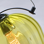 Подвесной светильник со стеклянном плафоном в форме бокала Kaleido варинант исполнения - 28 | Loft Concept в Твери