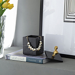 Мраморная шкатулка с бюстом из металла KELLY WEARSTLER варинант исполнения - 8 | Loft Concept в Твери