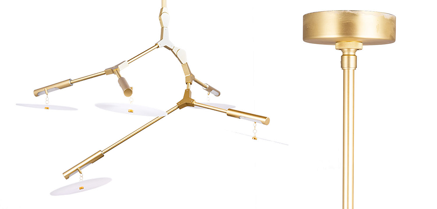 Люстра White Disc 100 Люстра White Disc 100 - Loft-Concept в Твери