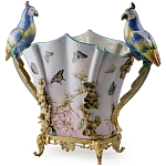 Ваза фарфоровая с попугаями Ferra варинант исполнения - 4 | Loft Concept в Твери