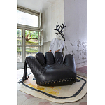 Дизайнерское кожаное кресло в форме руки Poltronova Joe Whip Armchair варинант исполнения - 4 | Loft Concept в Твери