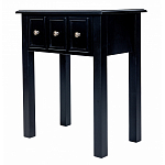 Черная тумба с выдвижным ящиком Monica варинант исполнения - 2 | Loft Concept в Твери