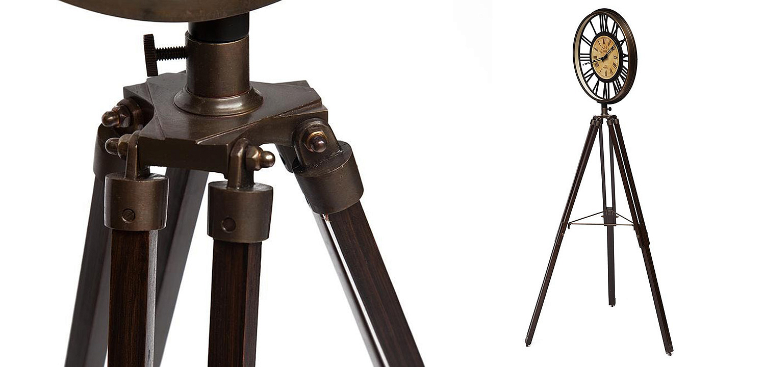 Часы Victorian Era Watch on a tripod - Loft-Concept в Твери