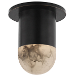 Потолочный светильник светодиодный с плафоном из натурального камня Purgatory варинант исполнения - 5 | Loft Concept в Твери
