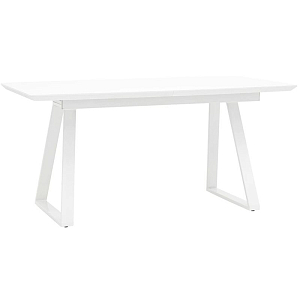 Стол обеденный раздвижной Magali ширина 160 белый