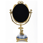 Настольное зеркало в бронзовой рамке Eden Garden варинант исполнения - 2 | Loft Concept в Твери