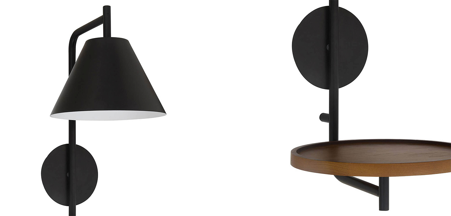 Бра с полкой Darko Wall Lamp Бра с полкой Darko Wall Lamp - Loft-Concept в Твери