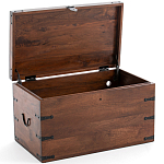 Деревянный сундук из массива манго Fabian Mango Chest варинант исполнения - 2 | Loft Concept в Твери