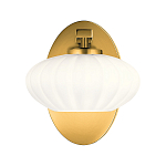  Бра с круглым плафон из матового белого стекла Kichler варинант исполнения - 7 | Loft Concept в Твери