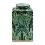 Ваза с малахитовым узором MALACHITE варинант исполнения - 1 | Loft Concept в Твери