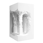 Встраиваемый в стену гипсовый светильник под покраску с колоннами и арками в античном стиле Antiquity Athena варинант исполнения - 4 | Loft Concept в Твери