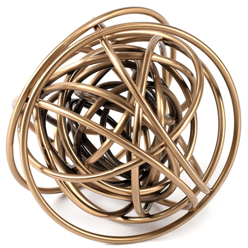 Аксессуар Knot Sculpture Серебряный Золотой Аксессуар Knot Sculpture Серебряный Золотой в Твери | Loft Concept