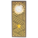 Часы подарочные настольные в виде погона Генерала из натурального камня Змеевик Gold Military Clock варинант исполнения - 4 | Loft Concept в Твери