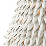 Подвесной светильник белый металлический в форме колокола White Natural Lines варинант исполнения - 1 | Loft Concept в Твери