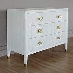 Бельевой Комод с 4 ящиками Elsa Dreams White варинант исполнения - 1 | Loft Concept в Твери