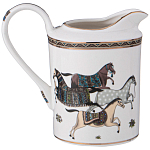 Чайный сервиз из фарфора с изображением лошадей на 6 персон 15 предметов Porcelain Horse Set  варинант исполнения - 5 | Loft Concept в Твери