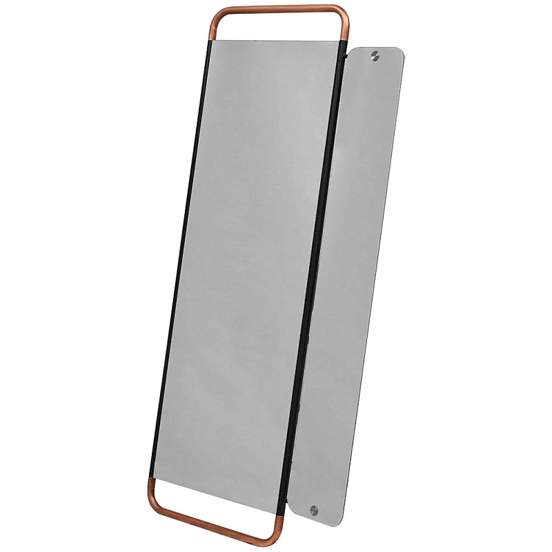 Напольное зеркало Copper Black Functional Mirror Черный Медь Зеркало Напольное зеркало Copper Black Functional Mirror Черный Медь Зеркало в Твери | Loft Concept