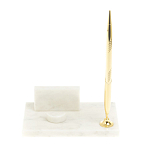 Подставка для телефона с ручкой из натурального камня креноид Natural Stone Stand варинант исполнения - 2 | Loft Concept в Твери