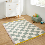 Ковер детский с шахматным принтом Soft Hugs варинант исполнения - 4 | Loft Concept в Твери
