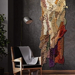 Тканый вручную абстрактный гобелен Коралловый риф Coral reef варинант исполнения - 1 | Loft Concept в Твери