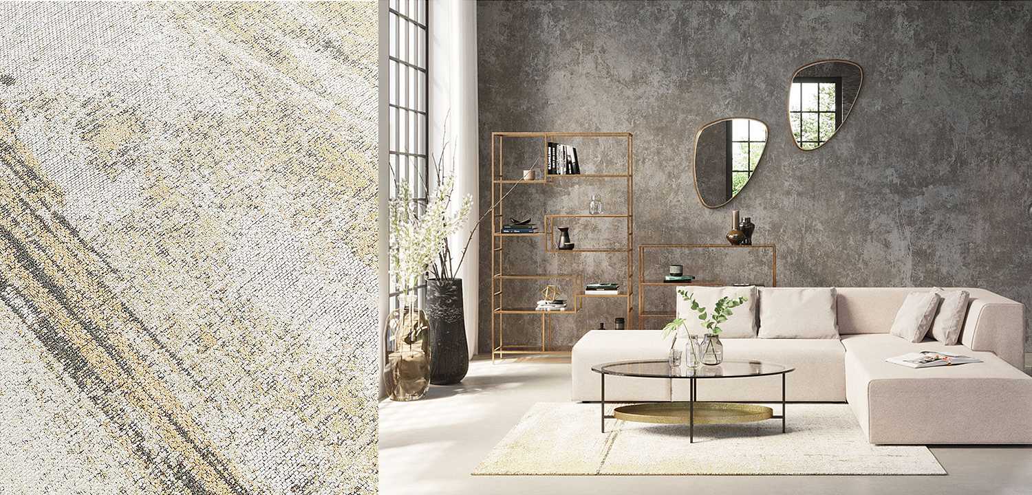 Ковер Abstraction beige Ковер Abstraction beige - Loft-Concept в Твери