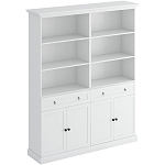 Двойной стеллаж с ящиками и дверцами Percent Rack варинант исполнения - 2 | Loft Concept в Твери