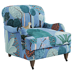 Дизайнерское классической формы на колесиках Trumann Armchair варинант исполнения - 1 | Loft Concept в Твери