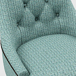 Мебельная ткань Шенилл бирюзовый цвет 142 см T4-61 варинант исполнения - 7 | Loft Concept в Твери