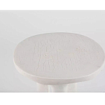 Дизайнерский журнальный стол белый на 3-х ножках в виде ступней African table варинант исполнения - 2 | Loft Concept в Твери