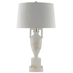 Настольная лампа с основанием в форме урны Piercing Stone варинант исполнения - 2 | Loft Concept в Твери