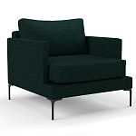 Мебельная ткань Шенилл темно-зеленый цвет 138 см T4-36 варинант исполнения - 11 | Loft Concept в Твери