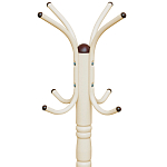 Вешалка напольная бежевая с 4-мя металлическими крючками Noble Branches варинант исполнения - 2 | Loft Concept в Твери