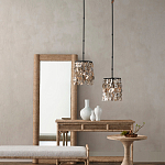 Подвесной светильник с подвесками из устричных раковин Sea Ravens варинант исполнения - 2 | Loft Concept в Твери