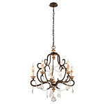 Люстра в классическом стиле Flowing Drops варинант исполнения - 1 | Loft Concept в Твери