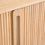 Длинный низкий буфет с 2-мя раздвижными дверцами Toinette Light Cupboard варинант исполнения - 11 | Loft Concept в Твери