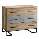 Комод с 3-мя ящиками в стиле лофт Urban Style Space варинант исполнения - 1 | Loft Concept в Твери