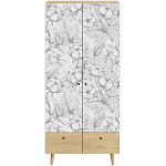 Шкаф с принтом Cotton варинант исполнения - 2 | Loft Concept в Твери