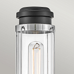 Бра для ванных комнат с прозрачным цилиндрическим плафоном на круглом основании Hinkley варинант исполнения - 8 | Loft Concept в Твери